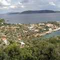 Looking down on Steni Vala