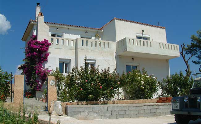 Exterior view of Annie's house